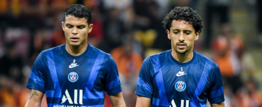 Marquinhos et Thiago Silva