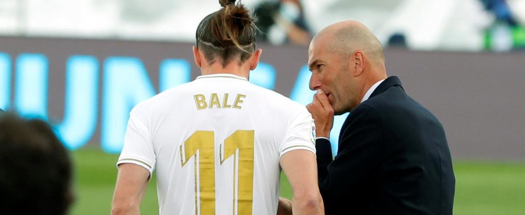 Zinedine Zidane et Gareth Bale