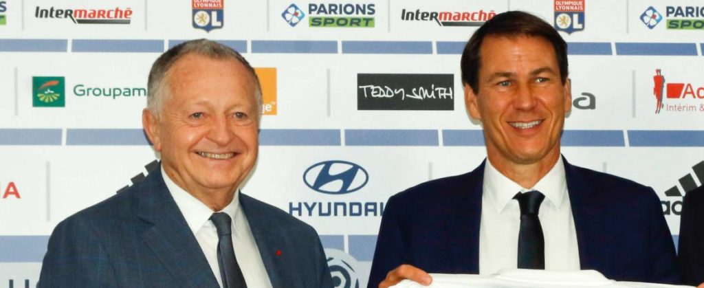 Jean-Michel Aulas et Rudi Garcia
