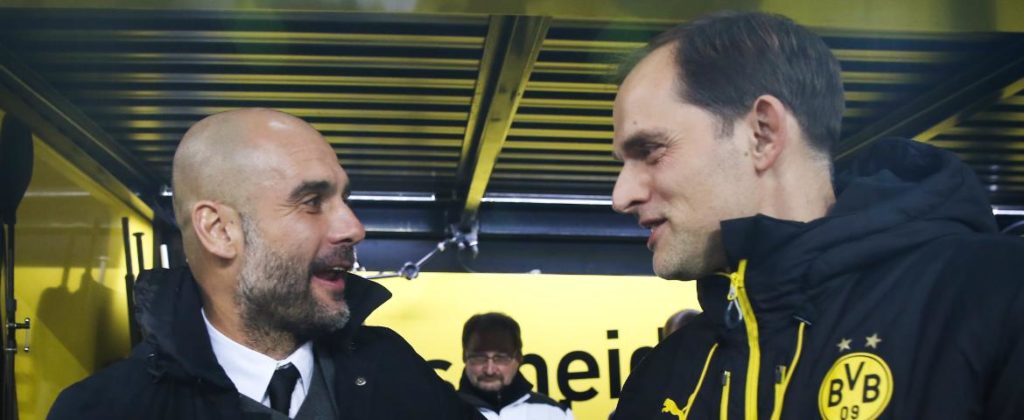 Pep Guardiola et Thomas Tuchel