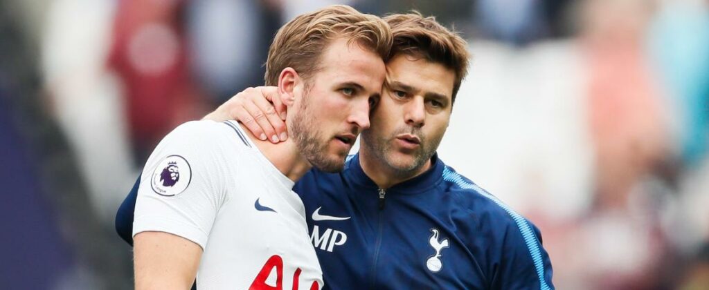 Pochettino et Kane