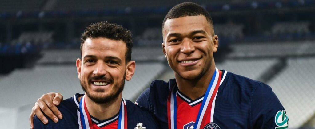 Kylian Mbappé et Alessandro Florenzi