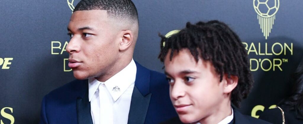 Ethan et Kylian Mbappé