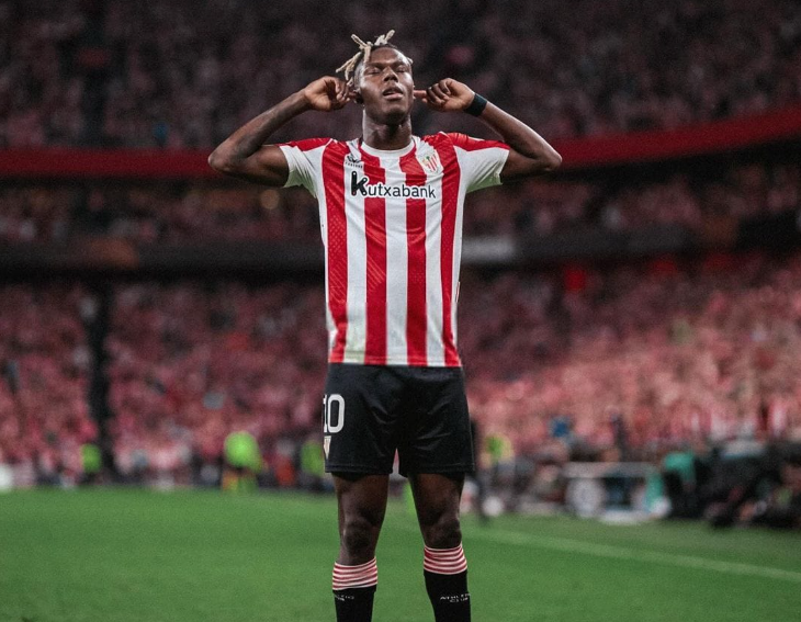 Nico Williams avec l'Atletico de Madrid